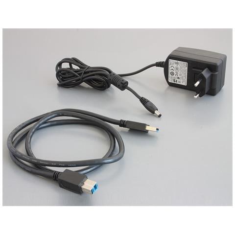 87568, Cavo, USB A, USB B, 10, 100, 1000 Mbit / s, Nero, Bianco, USB, 1.6 GHz, 30GB HDD - Foto 1